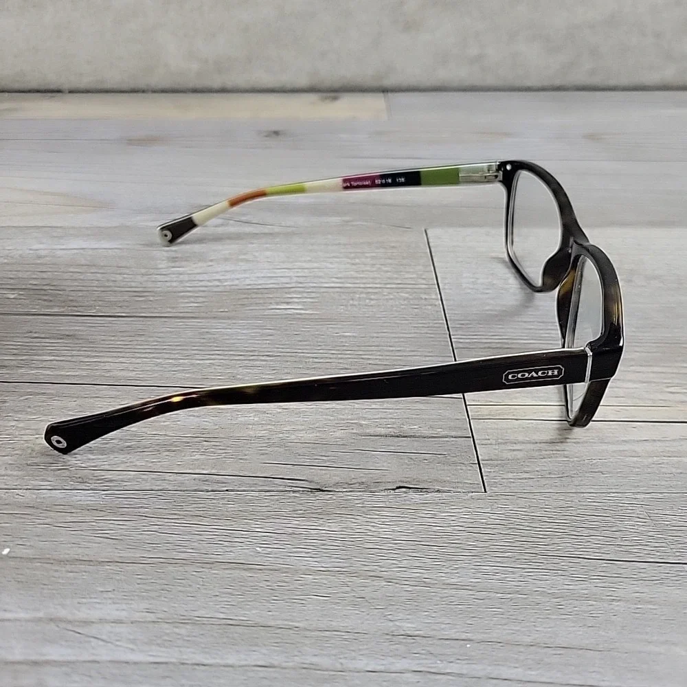 Coach HC 6013 Julayne 5001 Eyeglasses Dark Tortoise Rectangular‎ 52-16-135